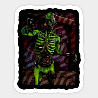 Zombie selfie Sticker